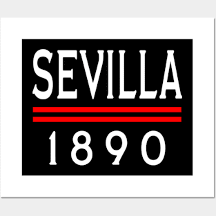 Sevilla 1890 Classic Posters and Art